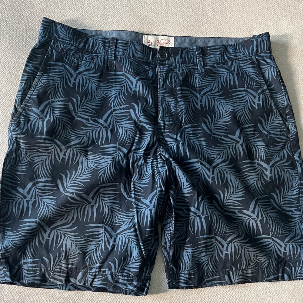 Original Penguin Blue Shorts